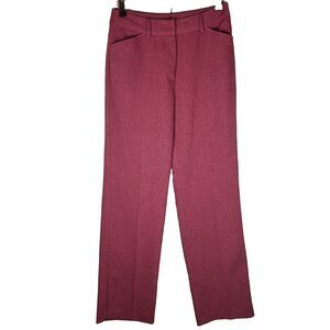 Mac & Jac Pink Straight Leg Dress Pant Womens 4